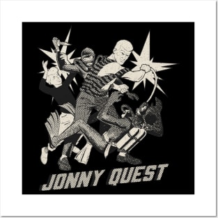 Jonny Quest -monochrome Posters and Art